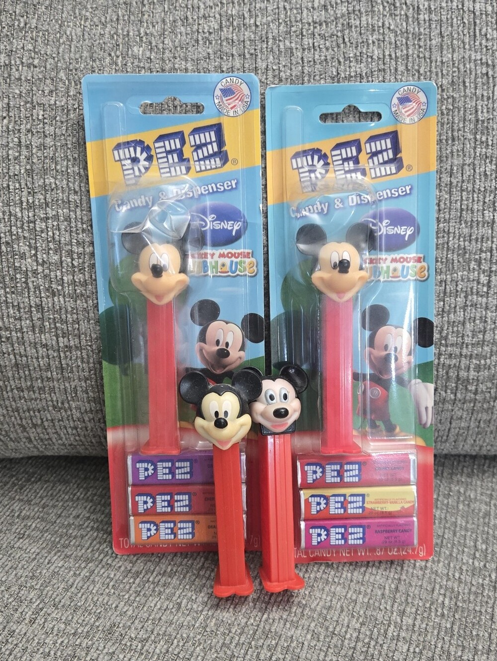 Mickey Mouse Pez Dispensers Disney NEW Mickey Mouse Club-House